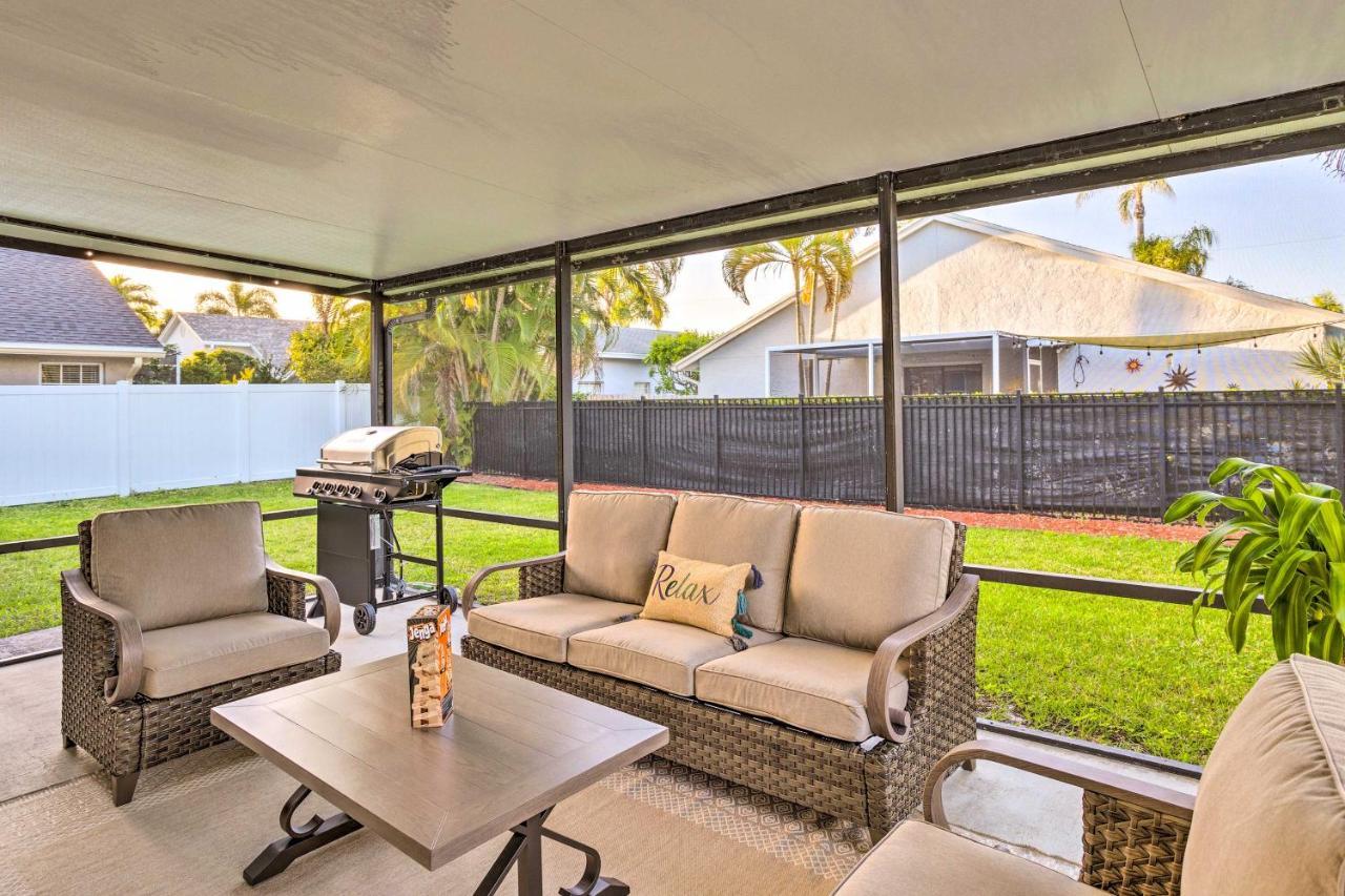 Jupiter Home With Patio And Grill About 6 Mi To Beach! Экстерьер фото