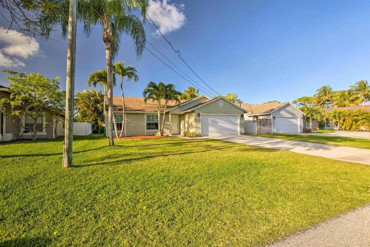 Jupiter Home With Patio And Grill About 6 Mi To Beach! Экстерьер фото